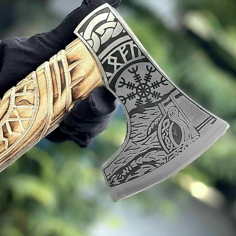 Handmade viking axe