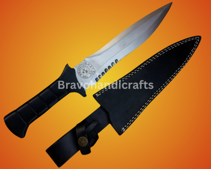 Re4 Leon Kennedys Knife Handmade 5160 Spring Steel Bowie Knife Tactical Knife Bravohandicrafts 