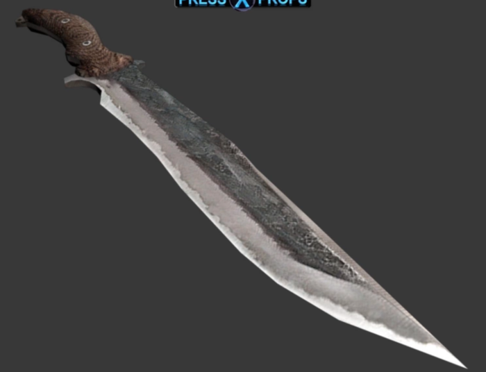 Chris Redfield's machete from Resident Evil 5