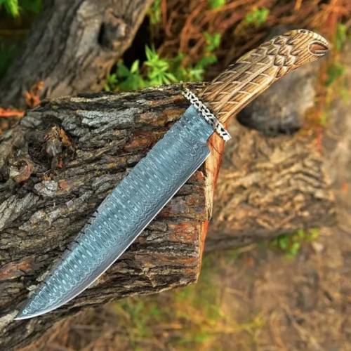 Eagle Engraved knife