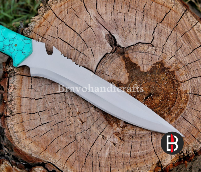 Jack Krauser's Knife Turquoise Stone Handle Knife