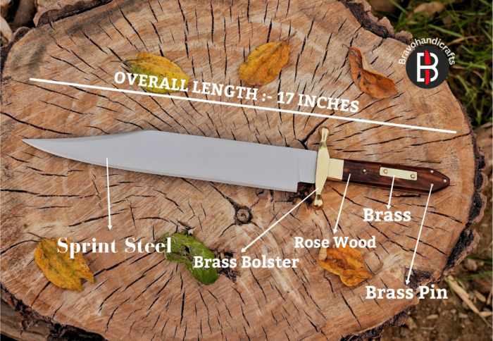 Coffin Bowie Knife