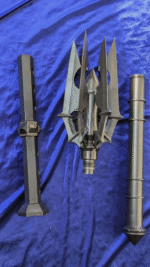Handmade Mace Of Sauron - Fully Functional Real Mace - 1:1 Prop Replica Of Sauro