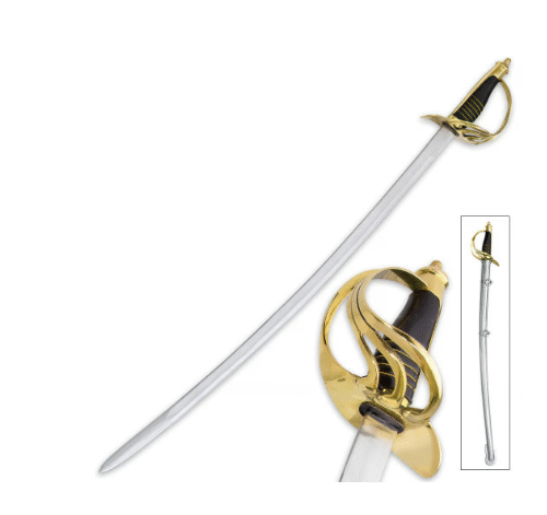 US Model 1860 Light Cavalry Replica Sword