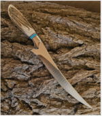 Custom D2 Steel Fillet Knife