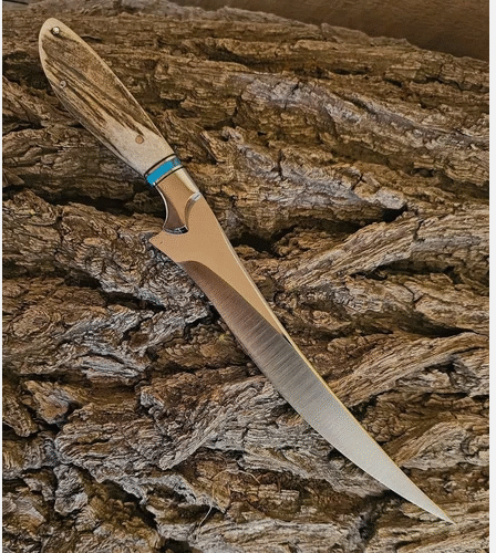 Custom D2 Steel Fillet Knife