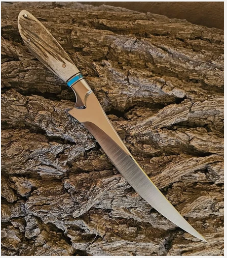 Custom D2 Steel Fillet Knife