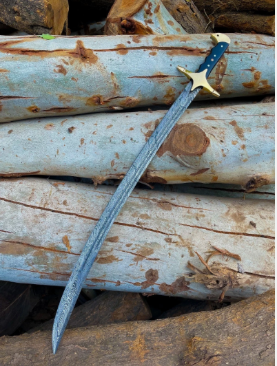 1 Handmade Damascus Steel Muslim Sword