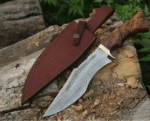 Damascus Bowie Knife