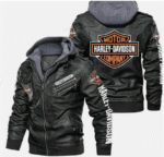 Motor cycle Hooded Jacket