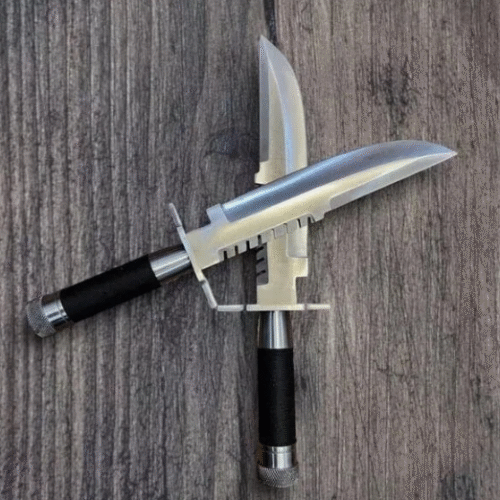 D2 Steel Commando Knife