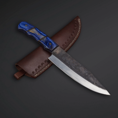 handmade D2 Tool steel bowie knife