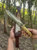 STAINLESS STEEL BOWIE KNIFE