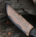 Damascus Steel Hunting Knife