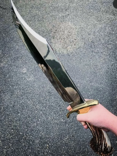 STEEL D2 BOWIE KNIFE