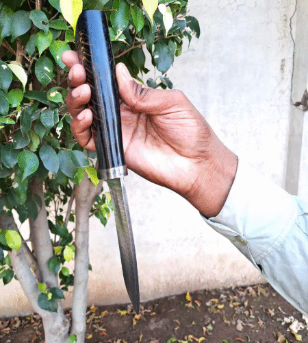 Handmade Steel Hunting Knife