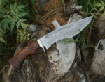 Damascus Bowie Knife
