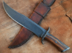 STEEL BLADE HUNTING BOWIE KNIFE