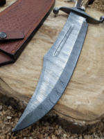 Custom Handmade Carbon Steel Blade Hunting Knife