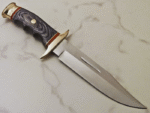 Custom Made D2 Steel Hunting BOWIE Knife