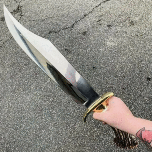 STEEL D2 BOWIE KNIFE