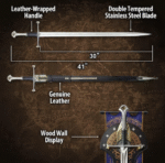Handmade Elven King’s Longsword