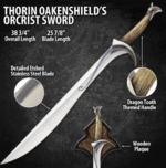 Thorin Oakenshield’s Orcrist Sword 