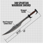 300 Spartan Warrior Replica Sword