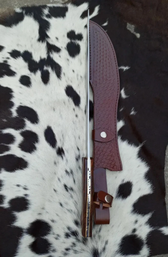3 High Polished Carbon Steel Machete Knife