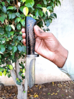 Handmade Steel Hunting Knife
