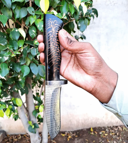 Handmade Steel Hunting Knife