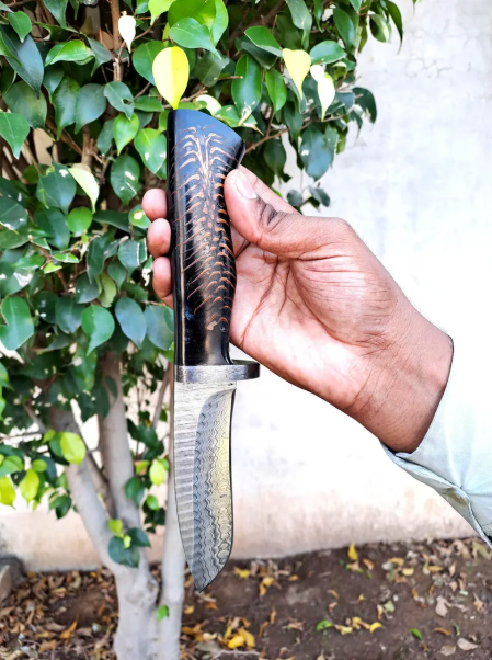 Handmade Steel Hunting Knife