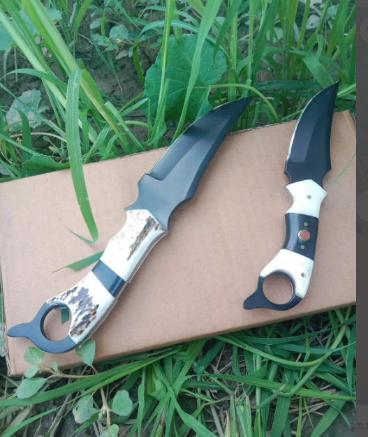 3 Handmade Camping Knife Set