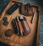 Leather Edc Pocket Organizer,