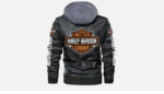 Motor cycle Hooded Jacket