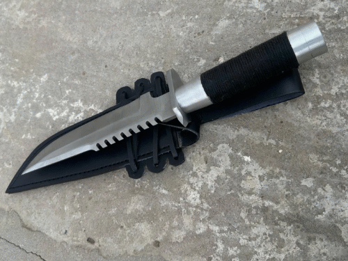 D2 Steel Commando Knife