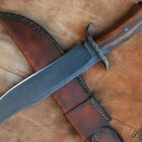 STEEL BLADE HUNTING BOWIE KNIFE