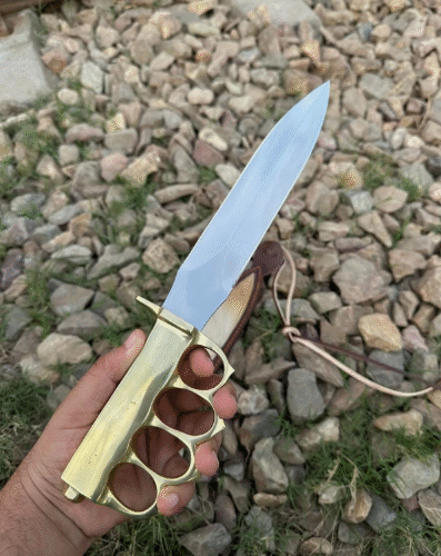STAINLESS STEEL BOWIE KNIFE