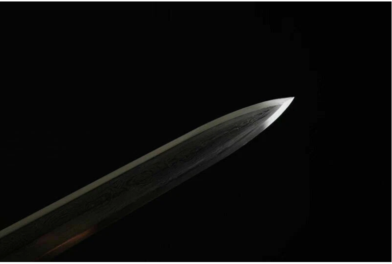 4 Folded steel Shirasaya Jian sword