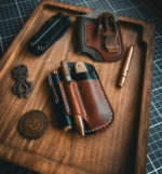 Leather Edc Pocket Organizer,