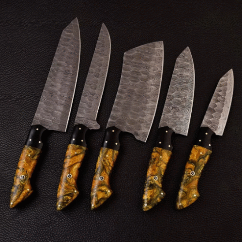 DAMASCUS STEEL KITCHEN CHEF KNIFE