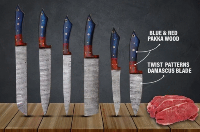 KITCHEN CHEF KNIFE SET