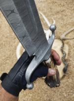 Custom Handmade Carbon Steel Blade Hunting Knife