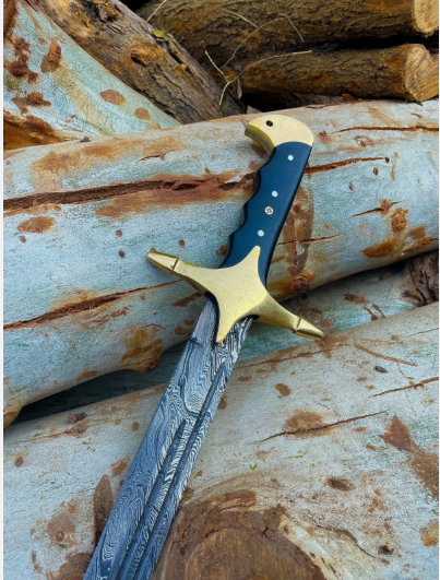 5 Handmade Damascus Steel Muslim Sword