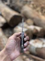 Handmade Damascus Folding Knife