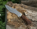 Damascus Bowie Knife