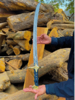 Handmade Damascus Steel Muslim Sword