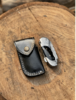 Handmade Damascus Folding Knife