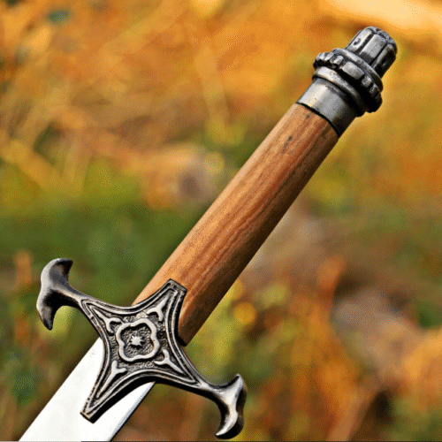 Hand Forged Viking Damascus steel sword
