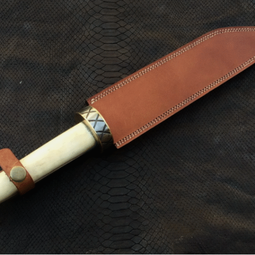 Medieval Viking Sax Bone Grip